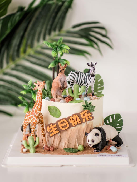 定制款裸蛋糕 - 森林狂欢 商品图0