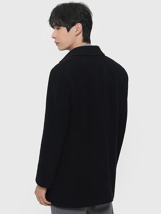 callisto黑色全羊毛大衣 FRFEC052T 商品图1