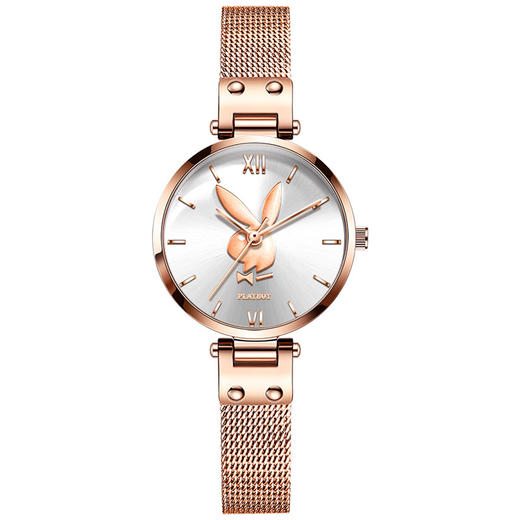 「天猫同款448！三款配色」花花公子PLAYBOY手表 ins小众情人节520女士手表女表时尚饰品 商品图4