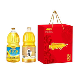 金龙鱼双拼1.8L*2礼盒