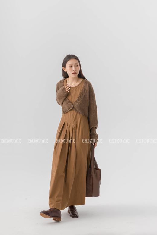 【门店同款】秋季实用主义-纯色一粒扣开衫 153750806 商品图4