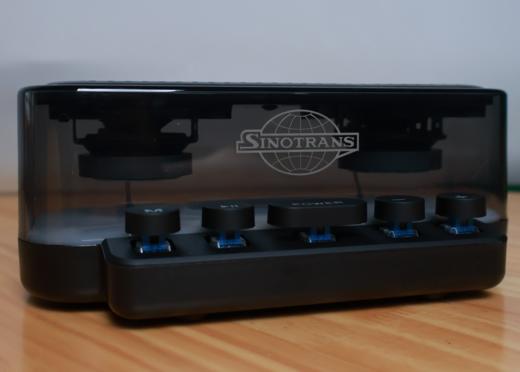 中外运蓝牙音响 LED彩光Type-c USB双接口 送礼宣传 商品图2