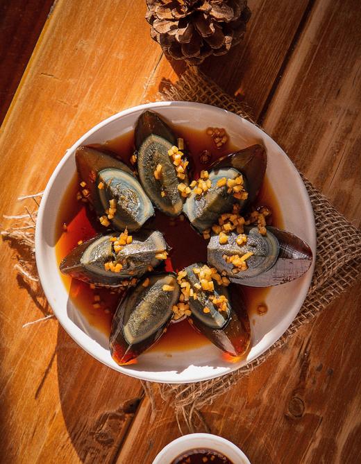 【青岛松花蛋】连续出口日本30年的无铅花蛋 礼盒装20枚  （下单送粉丝一袋） 商品图2