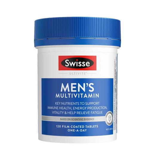 Swisse男性复合维生素片 120片 【产品新旧包装随机发货】 商品图0