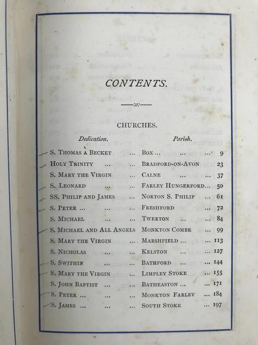 1876年 教堂漫步者（卷1） 约20幅插图 漆布精装32开 商品图4