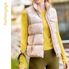 凡圣瑜伽珠粉时尚羽绒马甲F11856（无胸垫） 商品缩略图2