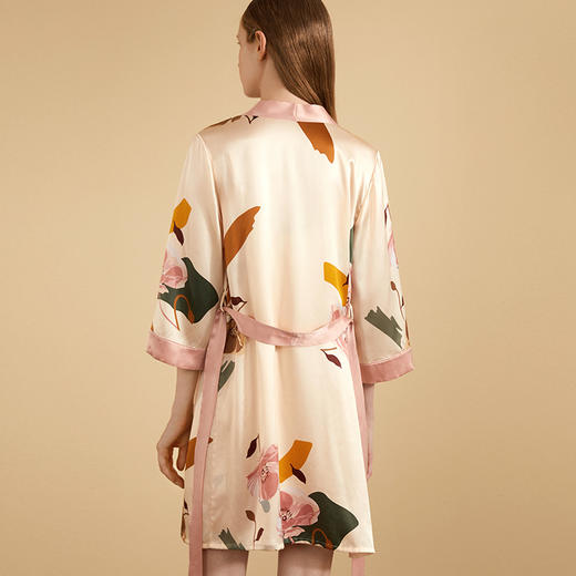 金三塔 女真丝印花单袍YSFAC102 商品图3