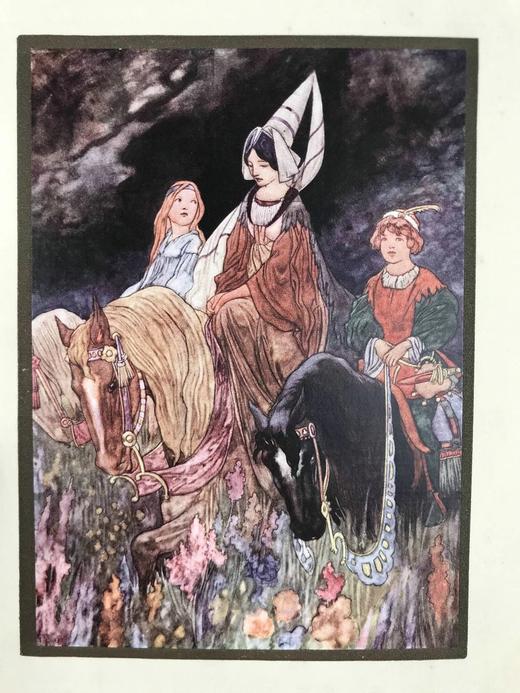 1912年 法郎士《蜜蜂公主》 罗宾逊17幅彩色手工贴图 漆布精装18开 商品图2