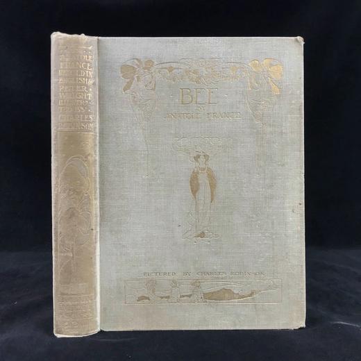 1912年 法郎士《蜜蜂公主》 罗宾逊17幅彩色手工贴图 漆布精装18开 商品图0