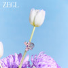 ZEGL设计师花园系列蝴蝶结小抓夹女高级感2023新款盘发发夹发饰品 商品缩略图2