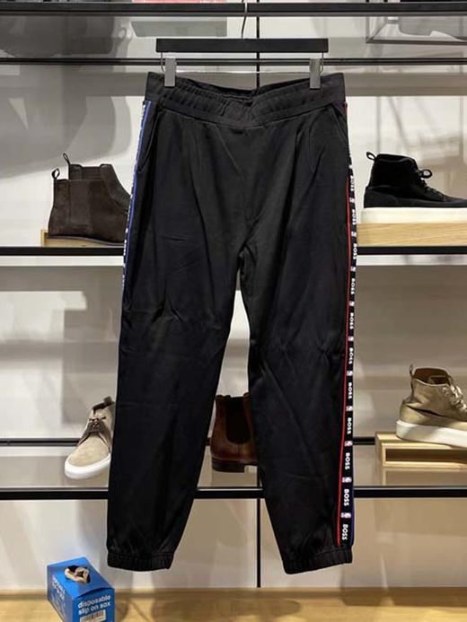Hugo Boss/胡戈波士 男士纯棉系带束脚串标休闲裤卫裤 商品图1