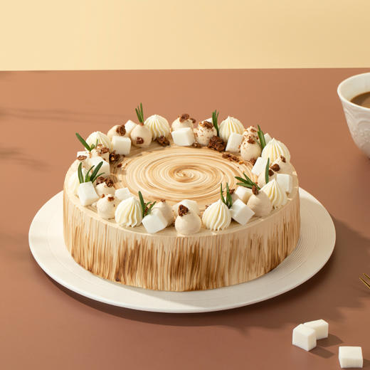 【生椰拿铁戚风蛋糕】椰奶果冻+咖啡牛奶的搭配，Q弹十足，丝滑香醇（南京幸福西饼蛋糕） 商品图1