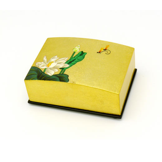 【梵谷漆器】彩绘漆艺小收藏盒（花语/荷花/梅花） 商品图2