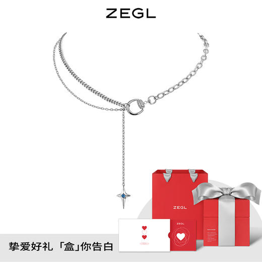 ZEGL设计师马术系列马衔扣项链女轻奢小众装饰锁骨毛衣链夏天配饰 商品图1