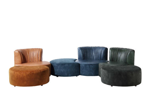 Silo 单人沙发 | 皮布面料可选，详询客服 商品图1