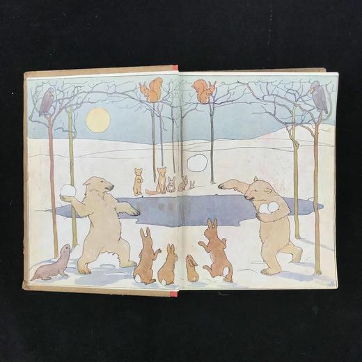 约20世纪早期 动物字母诗 玛格丽特·塔兰特28幅彩色插图 布脊精装32开 商品图2