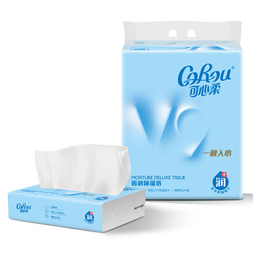 26年6月  可心柔 奢润系列 抽纸 90抽*12包 V9202-12 商品图1