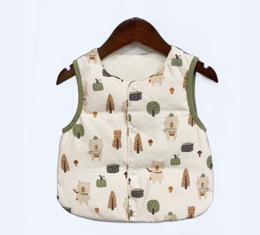 【2023新款】兔兔小布戴围巾熊数码印花马甲 商品图0