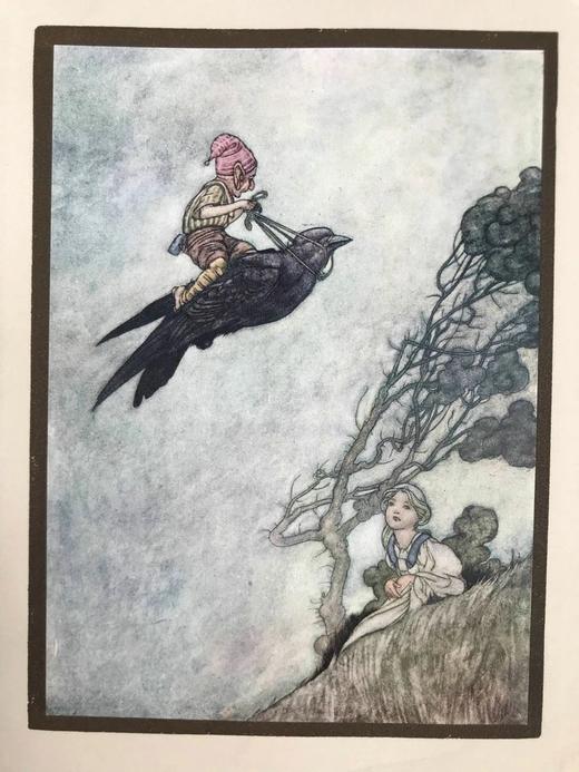 1912年 法郎士《蜜蜂公主》 罗宾逊17幅彩色手工贴图 漆布精装18开 商品图11