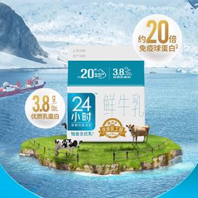 【雪兰送奶到家】铂金24小时鲜牛乳屋顶盒 200g 【仅支持昆明/贵阳/太平配送】 每日配送上门