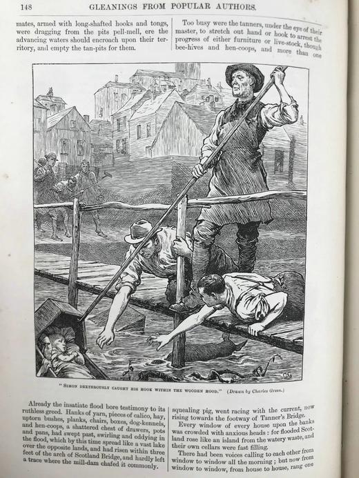 约19世纪后期 流行作家拾遗（卷2） 约百幅插图 漆布精装16开 商品图8