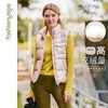 凡圣瑜伽珠粉时尚羽绒马甲F11856（无胸垫） 商品缩略图0