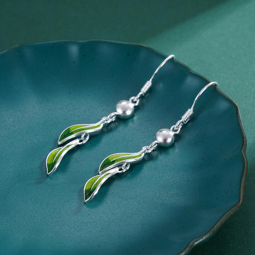 子佩集S990银【琼枝】耳环【MXEH007】花丝2308 商品图4