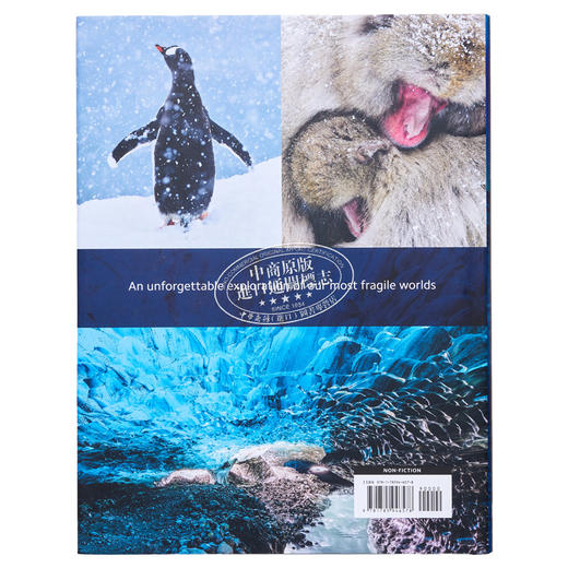 【中商原版】大卫 爱登堡 冰冻星球2 BBC纪录片 全彩照片精装 Frozen Planet II 英文原版 Mark Brownlow Elizabeth White 商品图1