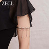 ZEGL流苏水滴臂环女小众设计高级感手链手环2023年新款手饰身体链 商品缩略图1