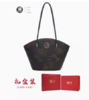 桑蚕丝托特包，复古大气单肩妈妈包大容量手提包TX-P220263 商品缩略图3