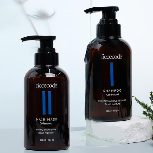 【品牌直发】菲诗蔻雪松洗发水发膜300ml 蓬松抗扁塌丰盈控油深层净化 商品图5