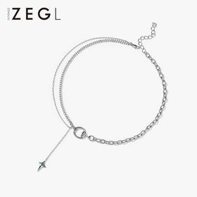ZEGL设计师马术系列马衔扣项链女轻奢小众装饰锁骨毛衣链夏天配饰