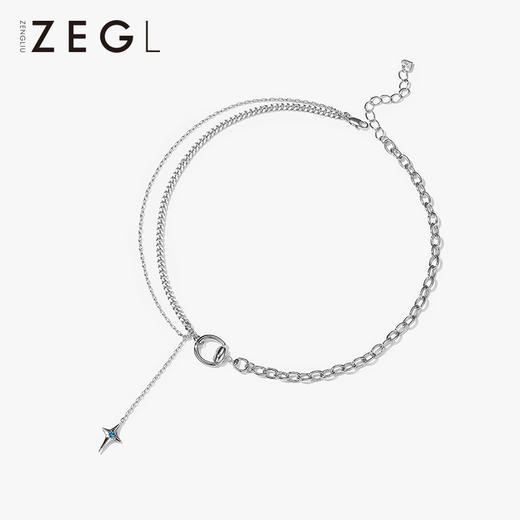 ZEGL设计师马术系列马衔扣项链女轻奢小众装饰锁骨毛衣链夏天配饰 商品图0