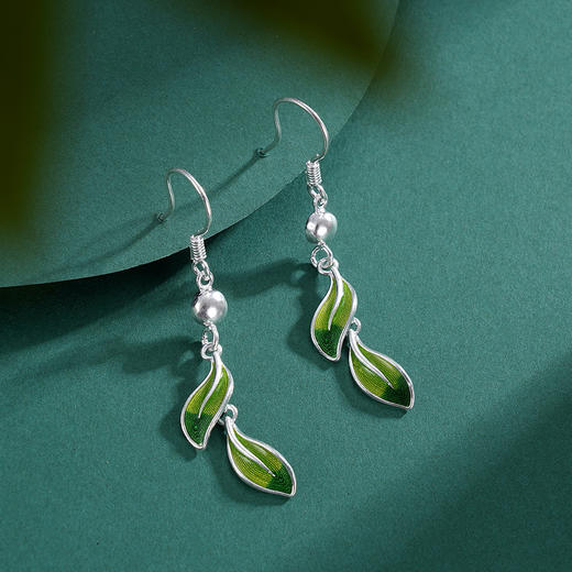 子佩集S990银【琼枝】耳环【MXEH007】花丝2308 商品图6