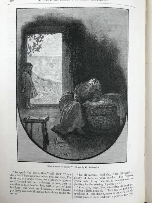 约19世纪后期 流行作家拾遗（卷2） 约百幅插图 漆布精装16开 商品图11