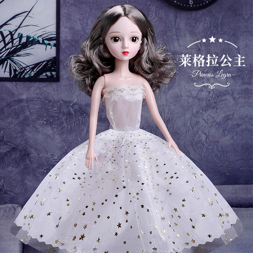 【加大精美礼盒包装！可唱歌】洋娃娃音乐礼盒套装，大号60厘米，女孩公主节日玩具礼品lish 商品图10