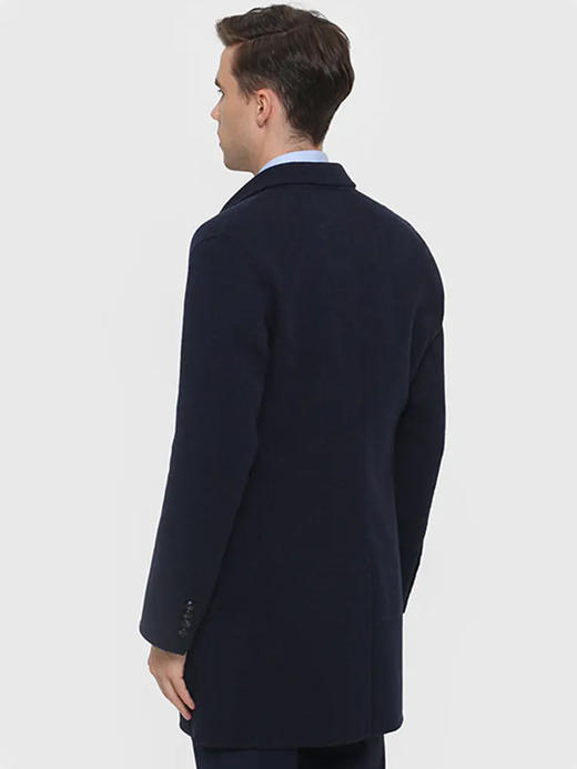 callisto藏青丝羊毛大衣 FRFEC050C 商品图1