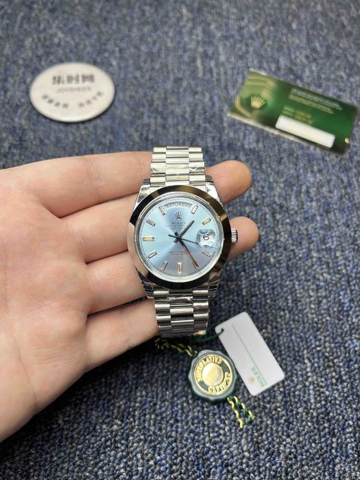 EW劳力士星期日历型系列 日志40mm 冰蓝盘 商品图0