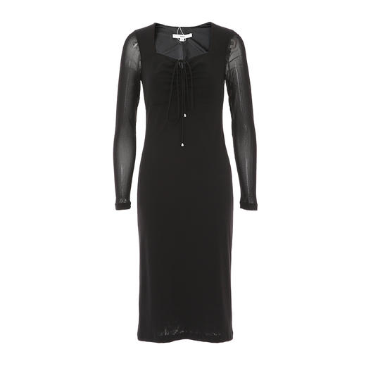 VIMAGE纬漫纪秋季新款纯色气质连衣裙V2007608 商品图6