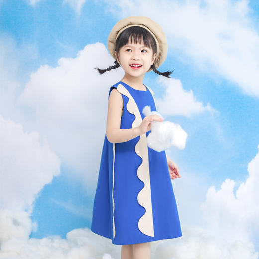 【特价裙集锦】团团圈连衣裙 尺码:100cm-150cm 商品图1