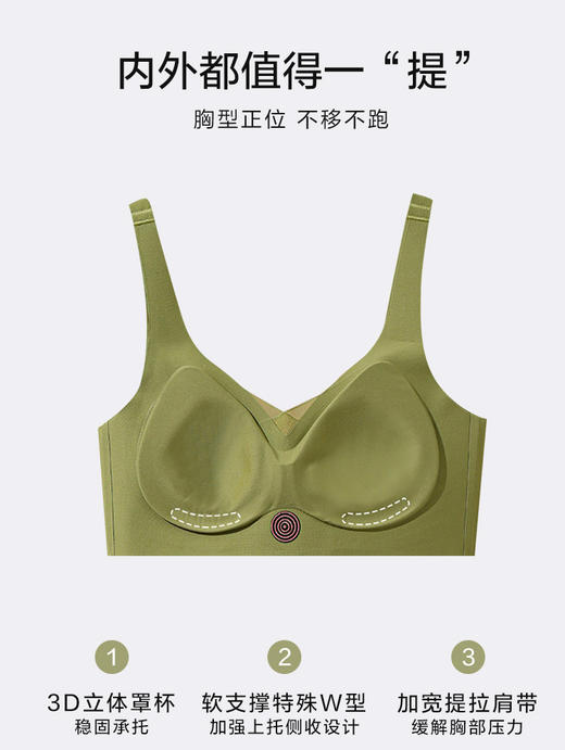 软支撑防下垂，反重力软支撑文胸 商品图1