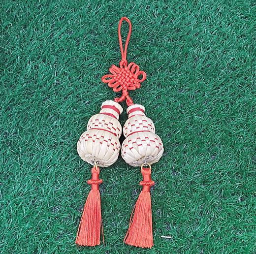 【郧西特产】胡扫匠 福禄双至  双葫芦挂饰 商品图0