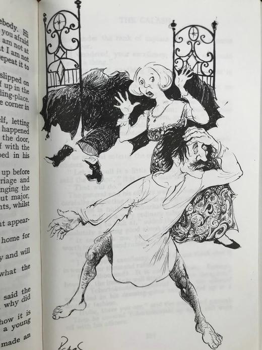 果戈理《塔拉斯·布尔巴》 8幅插图 苍鹭出版社（HeronBooks）复古仿皮精装本 商品图11