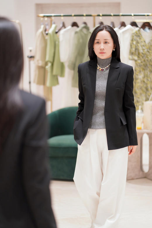 M2臣禾【彩虹毛衫】半高领针织衫【100%绵羊毛】  H233090258【金猪甄选】 商品图4