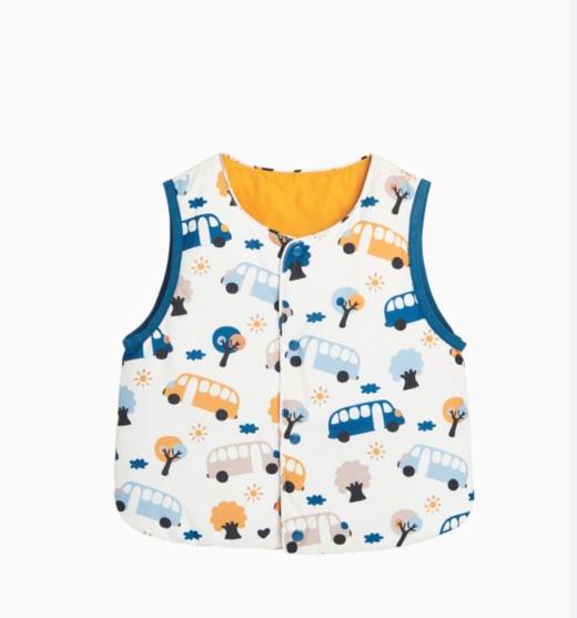 【2023新款】兔兔小布公交与树数码印花马甲 商品图3