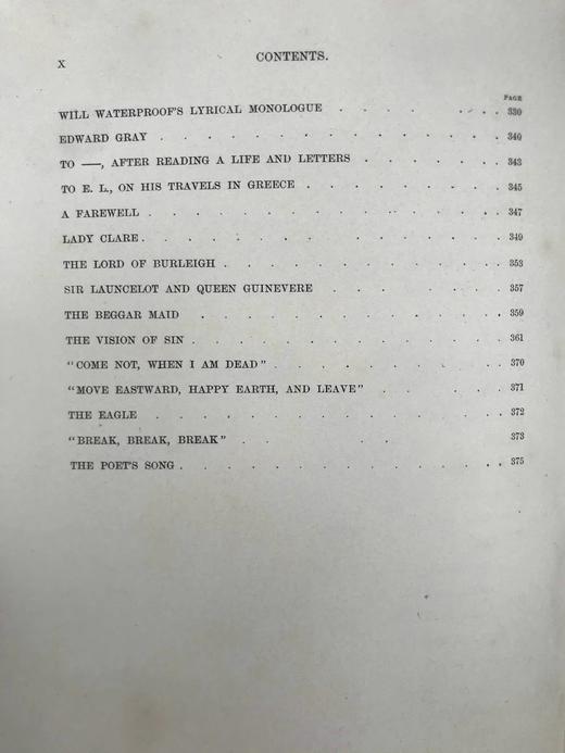 1864年 丁尼生诗集 50余幅插图 漆布精装大32开 商品图4