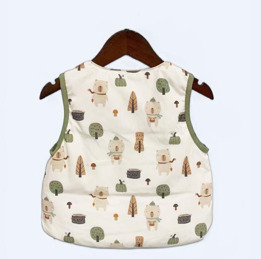 【2023新款】兔兔小布戴围巾熊数码印花马甲 商品图1