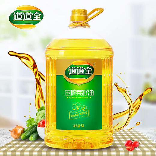 【仅供集采】道道全压榨菜籽油5L *4 整箱 商品图5