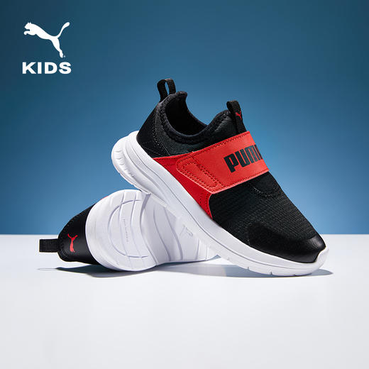 PUMA彪马儿童运动鞋童鞋跑步鞋中童一脚蹬轻便透气休闲鞋 商品图1
