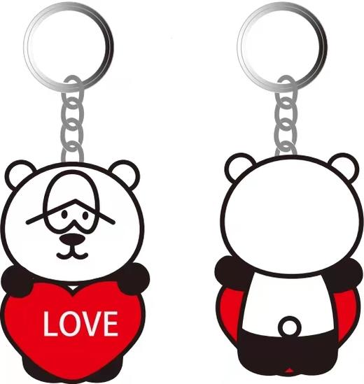 【E奖】 Love Bear钥匙扣/GOLDEN 305钥匙扣/Love Bear 发饰/Soda kats 盲盒（1个）（仅门店自提）非卖品 商品图1